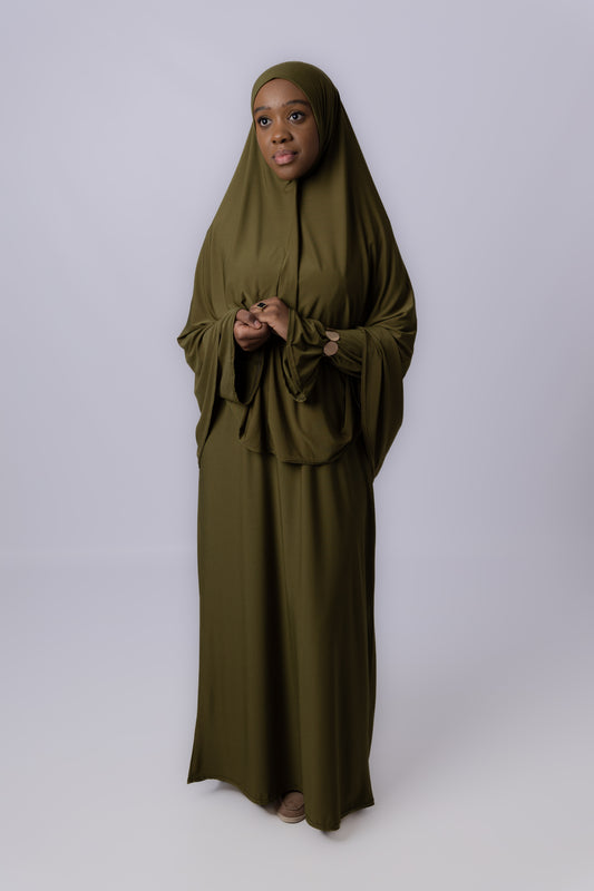 Abaya with scarf